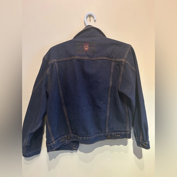 Vintage Purple Denim Jacket - Picture 4 of 5